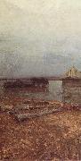 Isaac Levitan Flood Waters oil painting artist